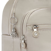 KIPLING Small Backpack (With Laptop Protection) Female Metallic Glow Seoul S  -  I3789-48I