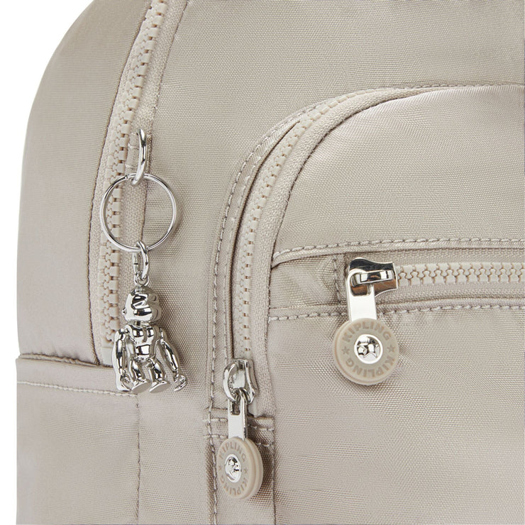 KIPLING Small Backpack (With Laptop Protection) Female Metallic Glow Seoul S  -  I3789-48I