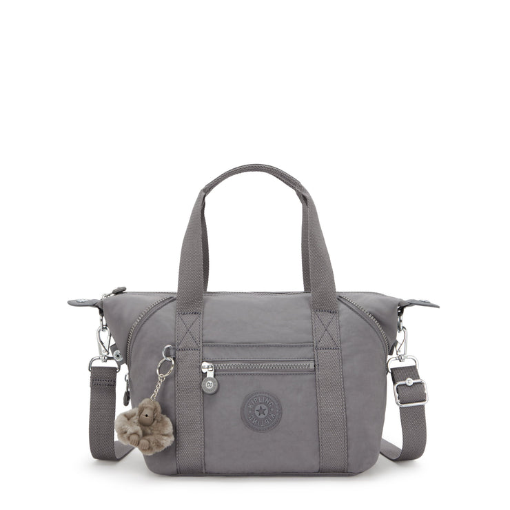 KIPLING Small handbag (with removable shoulderstrap) Female Inviting Grey Art Mini 01327-8DH