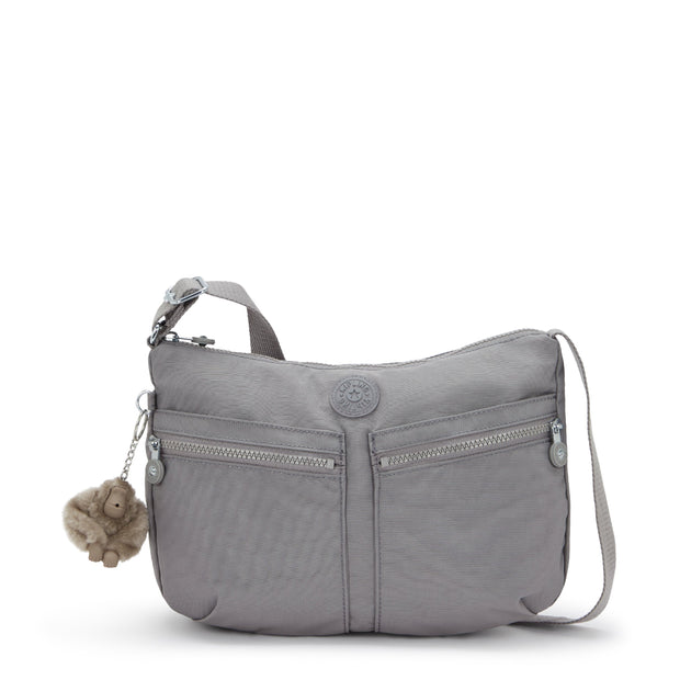 KIPLING Medium crossbody Female Inviting Grey Izellah 02144-8DH