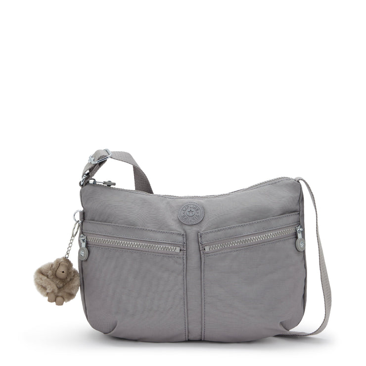 KIPLING Medium crossbody Female Inviting Grey Izellah 02144-8DH