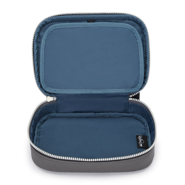 KIPLING Large pencase Unisex Back to Grey 100 Pens 09405-1DX