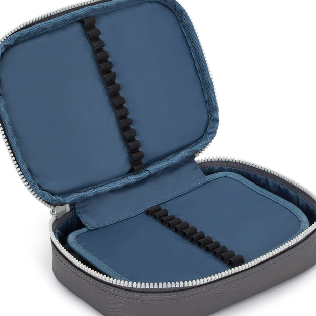 KIPLING Large pencase Unisex Back to Grey 100 Pens 09405-1DX