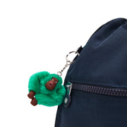 KIPLING-Supertaboo-Medium backpack (with drawstring)-Blue Green Bl-09487-CD7