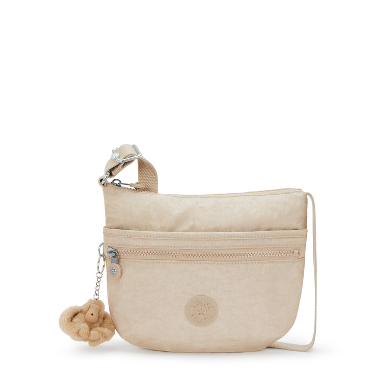 KIPLING Small crossbody Female Sparkled Beige Arto S 10146-5DV