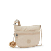 KIPLING Small crossbody Female Sparkled Beige Arto S 10146-5DV