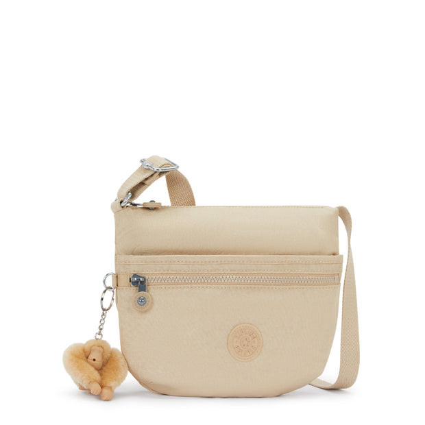 KIPLING Small crossbody Female Sparkled Beige Arto S 10146-5DV