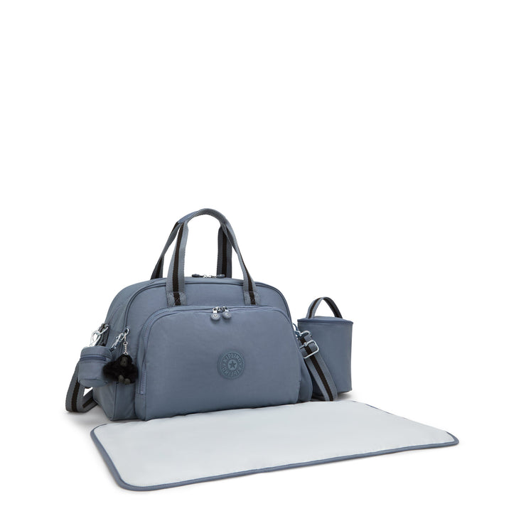 KIPLING Large baby bag (with changing mat) Female Blue Stone Camama 10153-6FB