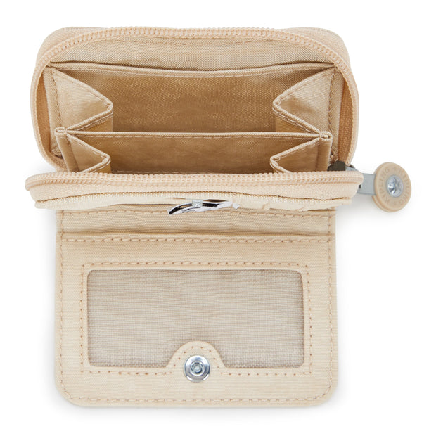 KIPLING Small wallet Female Sparkled Beige Tops 13215-5DV