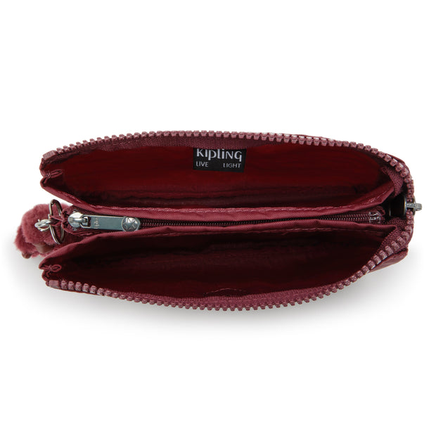 KIPLING Large purse Female Lounge Wine Creativity L 13265-5FW