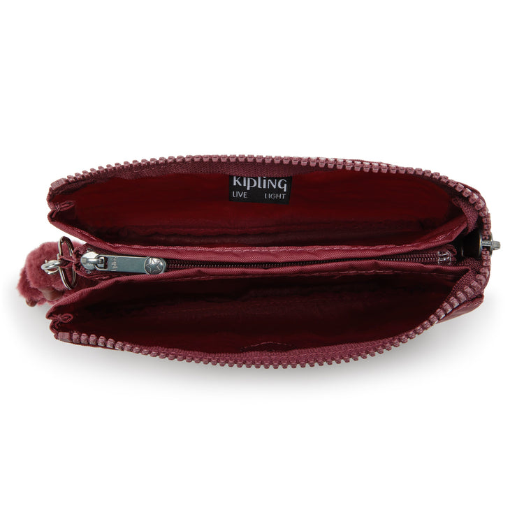 KIPLING Large purse Female Lounge Wine Creativity L 13265-5FW