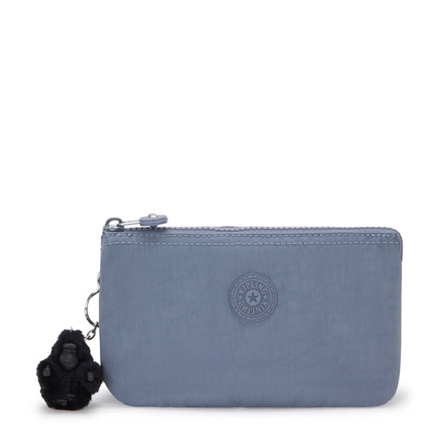 KIPLING Large purse Unisex Blue Stone Creativity L 13265-6FB
