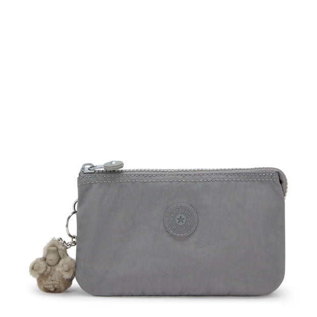 KIPLING Large purse Unisex Inviting Grey Creativity L 13265-8DH