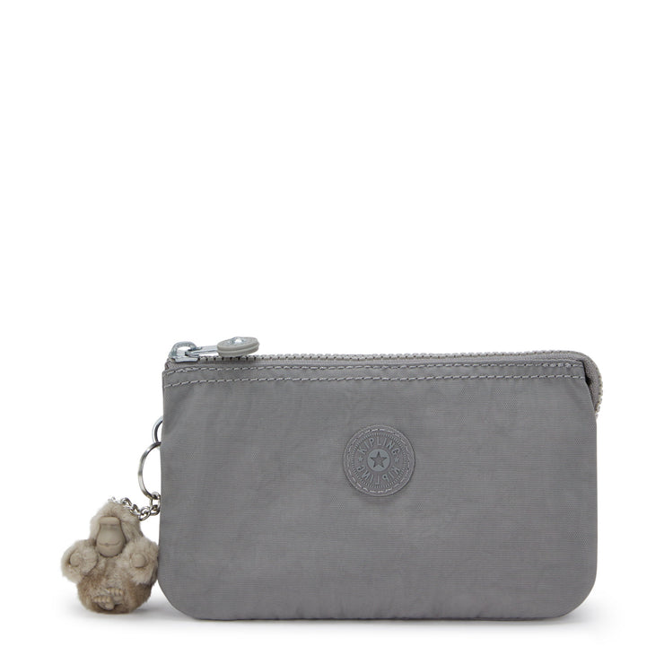 KIPLING Large purse Unisex Inviting Grey Creativity L 13265-8DH
