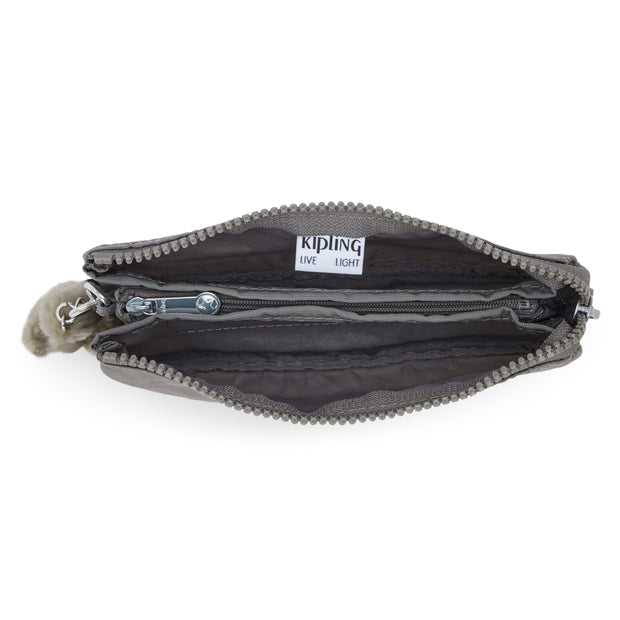 KIPLING Large purse Unisex Inviting Grey Creativity L 13265-8DH