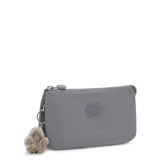 KIPLING Large purse Unisex Inviting Grey Creativity L 13265-8DH