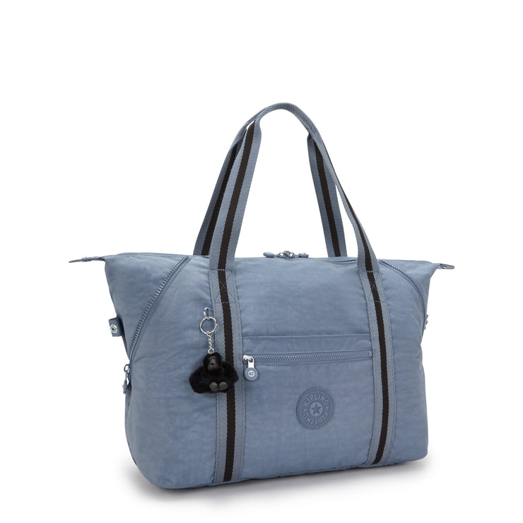 KIPLING Large tote Unisex Blue Stone Art M 13405-6FB