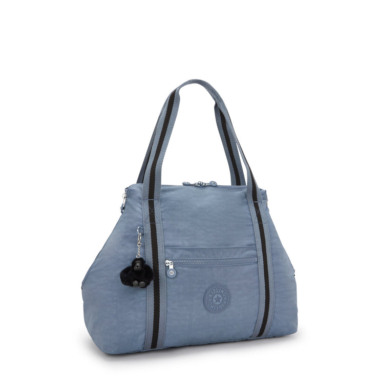 KIPLING Large tote Unisex Blue Stone Art M 13405-6FB
