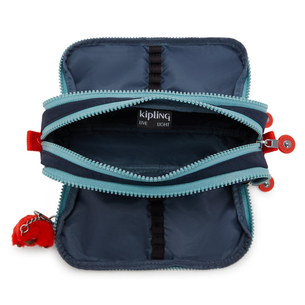 KIPLING Large Pencase Unisex Cosmo Blue C Gitroy 13564-2FT