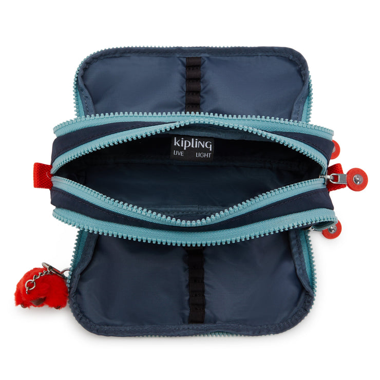 KIPLING Large Pencase Unisex Cosmo Blue C Gitroy 13564-2FT