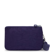 KIPLING Extra large purse (with removable wristlet) Unisex Moonlit Blue Creativity Xl 15156-4GA