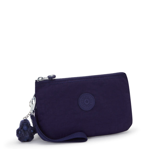 KIPLING Extra large purse (with removable wristlet) Unisex Moonlit Blue Creativity Xl 15156-4GA