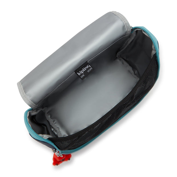 KIPLING Large Lunchbag (with trolley sleeve) Unisex Cosmo Blue C New Kichirou 15289-2FT