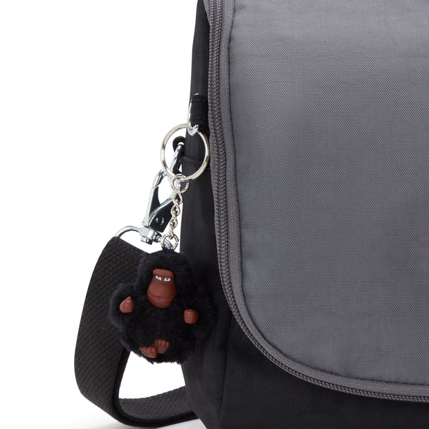 KIPLING Large lunchbag (with trolley sleeve) Unisex Space Black Bl New Kichirou 15289-2GX