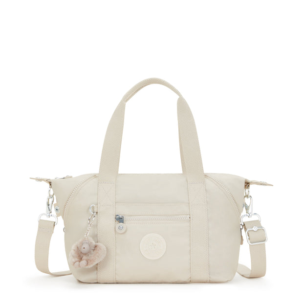 KIPLING-Art Mini-Small handbag (with removable shoulderstrap)-Beige Pearl-15410-3KA