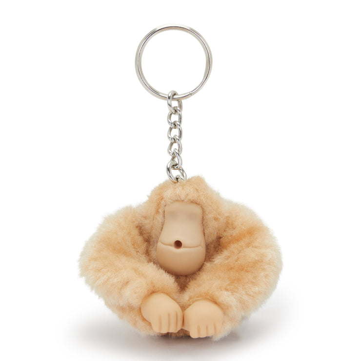 KIPLING Pack of 10 Small monkey keyhangers Unisex Early Tan Monkeyclip S 16474-7CN