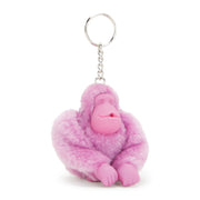 KIPLING-Monkeyclip M Pack10-Medium monkey keyhanger-Blooming Pink-16479-R2C
