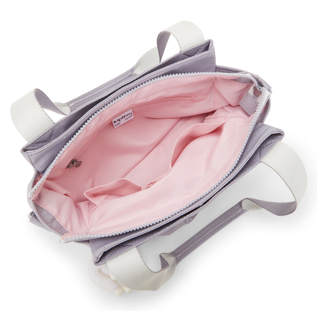 KIPLING-Elysia-Medium shoulderbag (with removable shoulderstrap)-Tender Grey-43791-1FB
