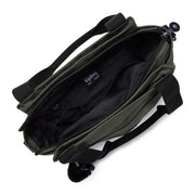 KIPLING-Elysia-Medium shoulderbag (with removable shoulderstrap)-Green Moss-43791-88D