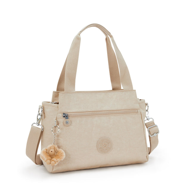 KIPLING Medium shoulderbag (with removable shoulderstrap) Female Sparkled Beige Elysia 43793-5DV