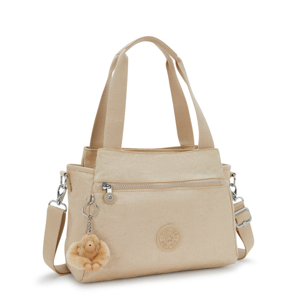 KIPLING Medium shoulderbag (with removable shoulderstrap) Female Sparkled Beige Elysia 43793-5DV