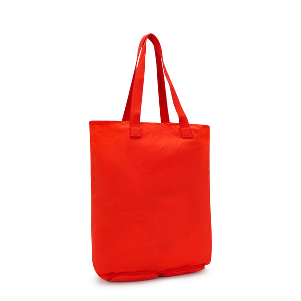 KIPLING Medium foldable tote Unisex Open Orange Hip Hip Hurray 5 I1572-SP1