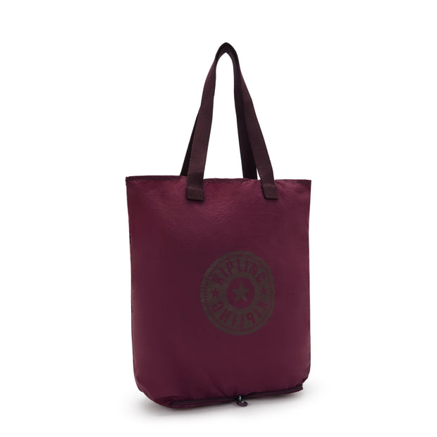 KIPLING Medium foldable tote Unisex Lounge Wine Hip Hip Hurray 5 I1572-TY6