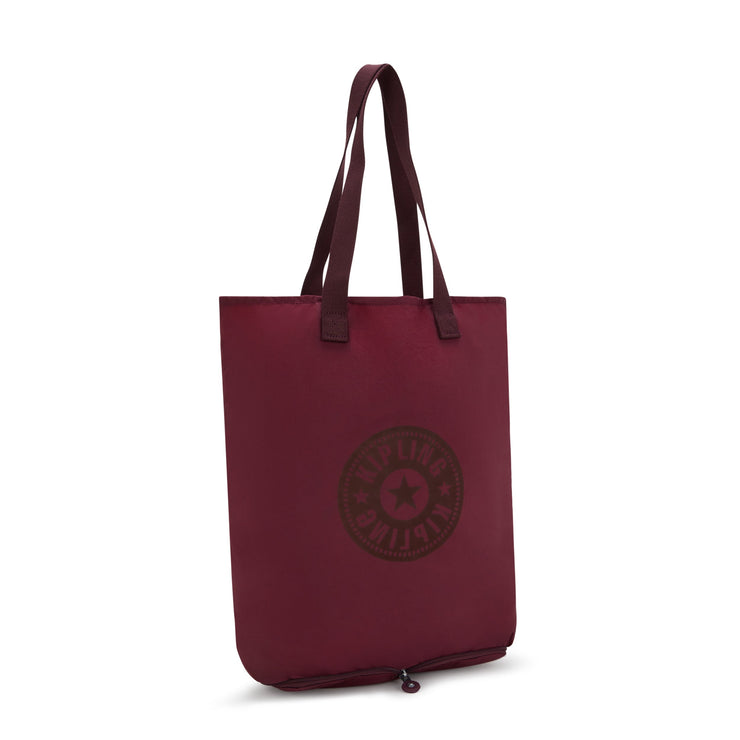 KIPLING Medium foldable tote Unisex Lounge Wine Hip Hip Hurray 5 I1572-TY6