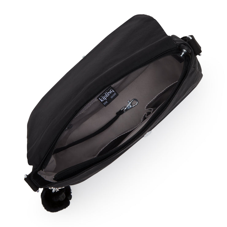 KIPLING Medium crossbody Female Black Noir Earthbeat M I2505-P39