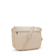 KIPLING Medium crossbody Female Sparkled Beige Earthbeat M I2506-5DV
