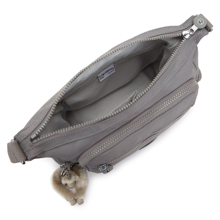 KIPLING Medium crossbody Female Inviting Grey Gabbie S I2531-8DH