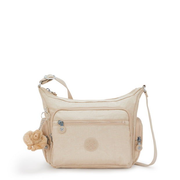 KIPLING Medium crossbody Female Sparkled Beige Gabbie S I2532-5DV