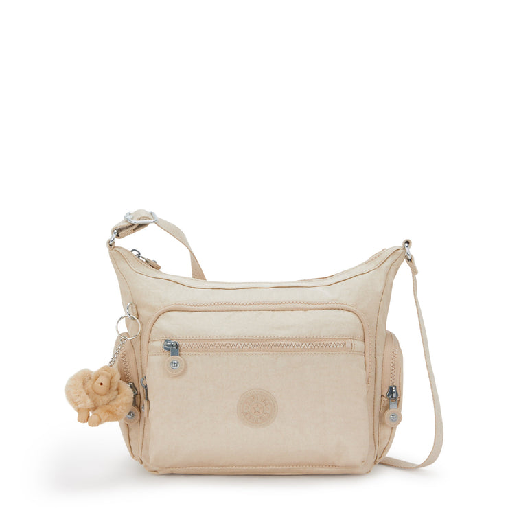 KIPLING Medium crossbody Female Sparkled Beige Gabbie S I2532-5DV