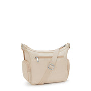 KIPLING Medium crossbody Female Sparkled Beige Gabbie S I2532-5DV