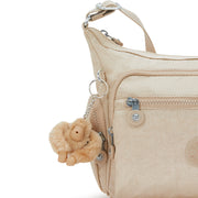 KIPLING Medium crossbody Female Sparkled Beige Gabbie S I2532-5DV