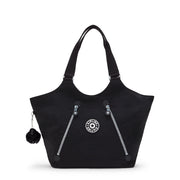 KIPLING-New Cicely-Medium Tote with Zipped Closure-Rapid Black-I2888-1RE