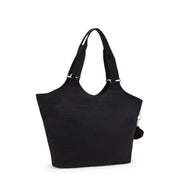 KIPLING-New Cicely-Medium Tote with Zipped Closure-Rapid Black-I2888-1RE