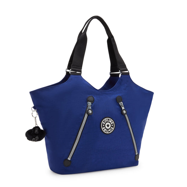 KIPLING-New Cicely-Medium Tote with Zipped Closure-Rapid Navy-I2888-BP6