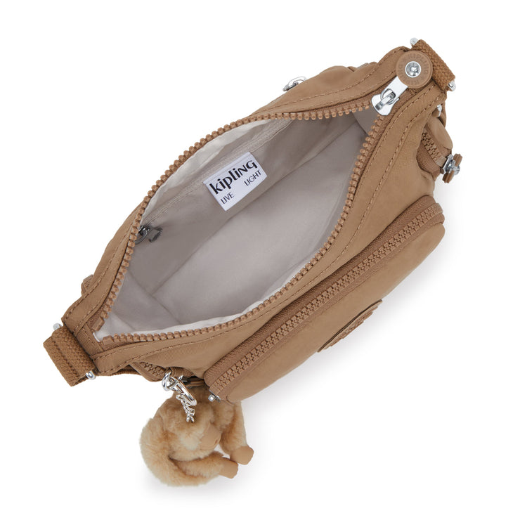 KIPLING Small crossbody Female Early Tan Gabbie Mini I3057-7CN