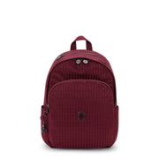 KIPLING Medium Backpack Female Maroon Tile Jq Delia I3149-9HX